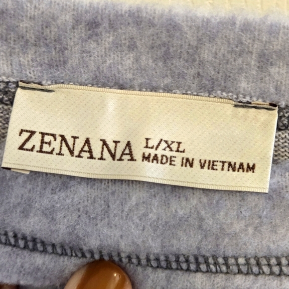 Zenana NWT Luxe Haci Gray Sweater L/XL - Picture 7 of 8